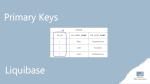 primary keys